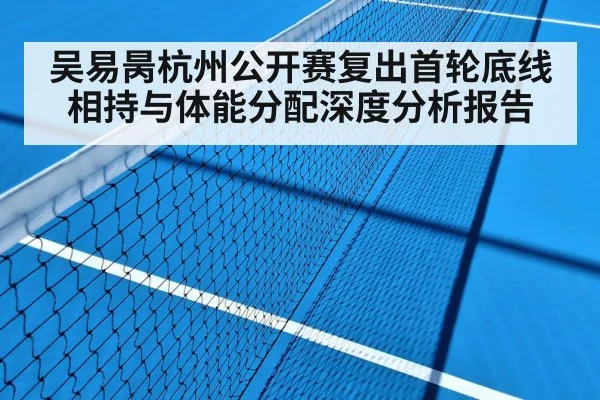 hard court tennis match